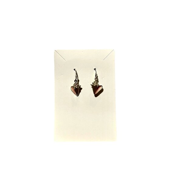 3 Pair of Earrings - Sand Bucket & Shoverl, Flip Flops, and Sea‎ Shell - Picture 5 of 7